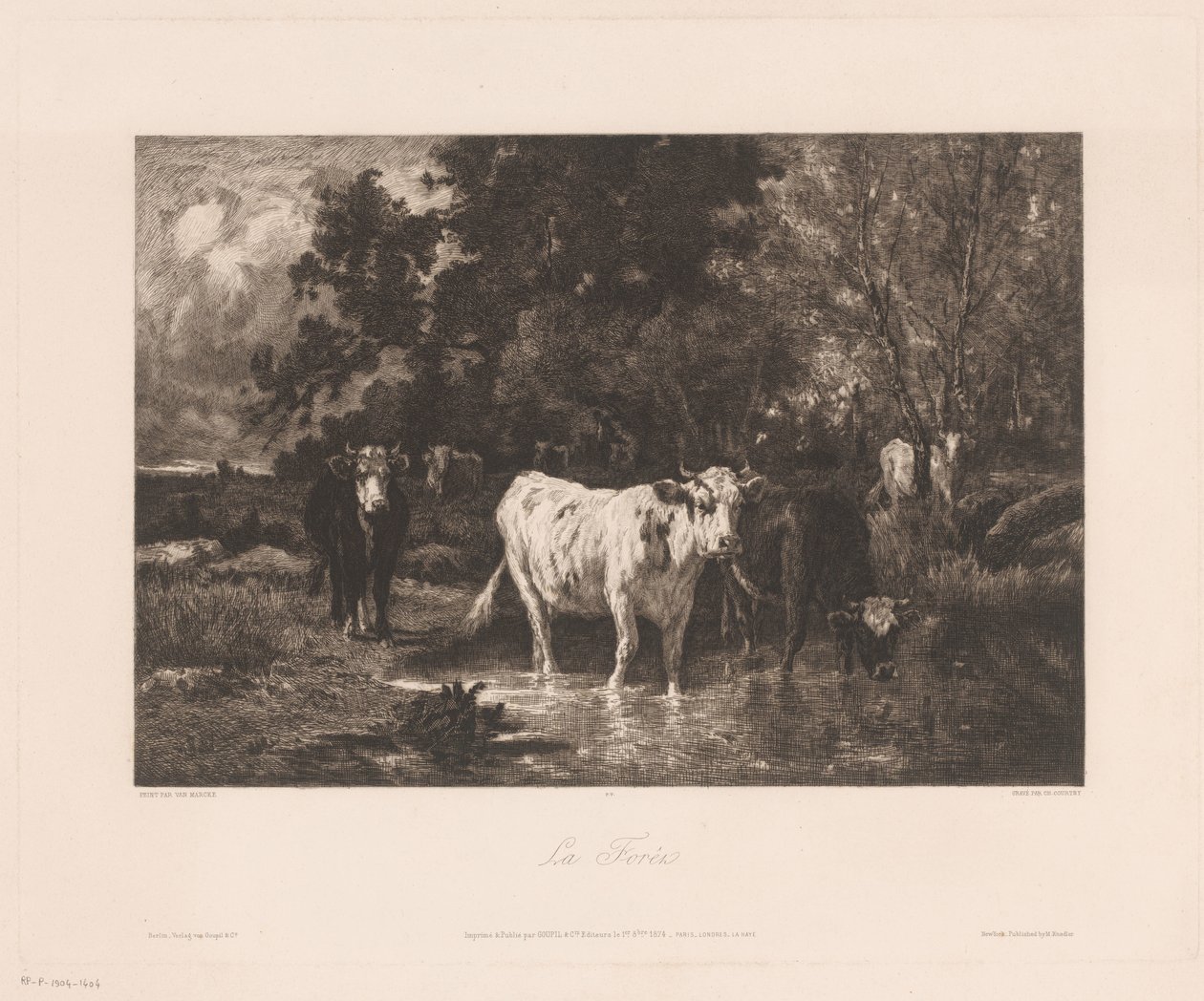 森林边缘的奶牛景观
森林 作者 查尔斯·考特里