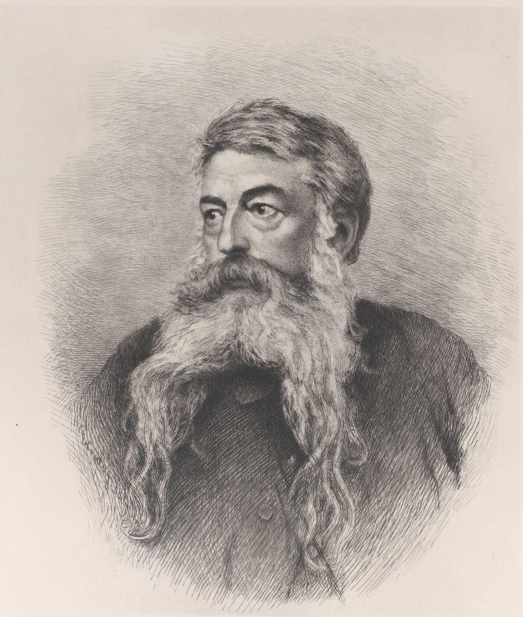 I.L. Ernst Meissonier的画像，1884年。 作者 查尔斯·考特里