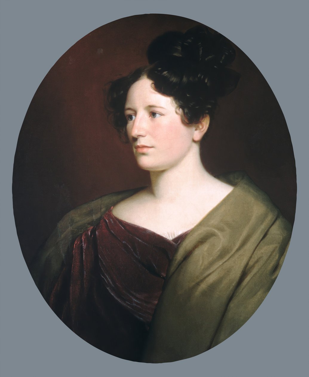 David Cadwallader Colden夫人，1830年。 作者 查尔斯·克伦威尔·英厄姆