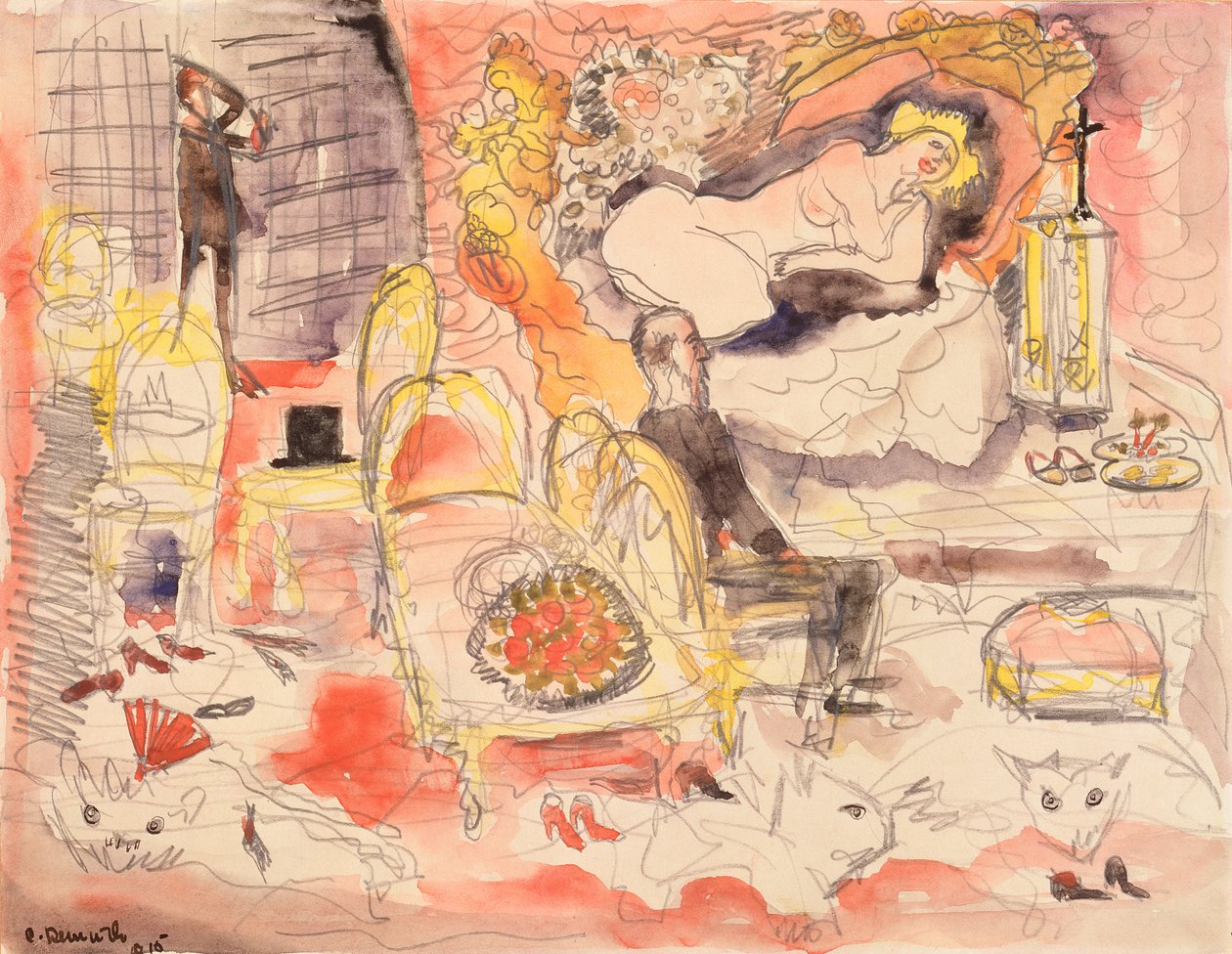 Zolas Nana，1910 作者 查尔斯·德穆斯