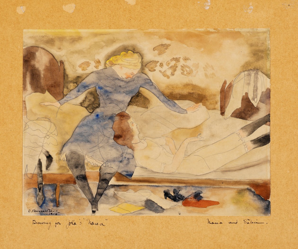 佐拉娜娜，1915年 作者 查尔斯·德穆斯