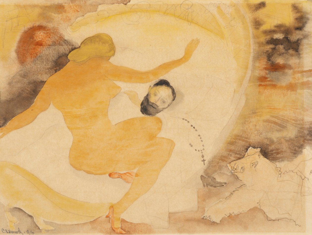 Zolas Nana，1916年 作者 查尔斯·德穆斯