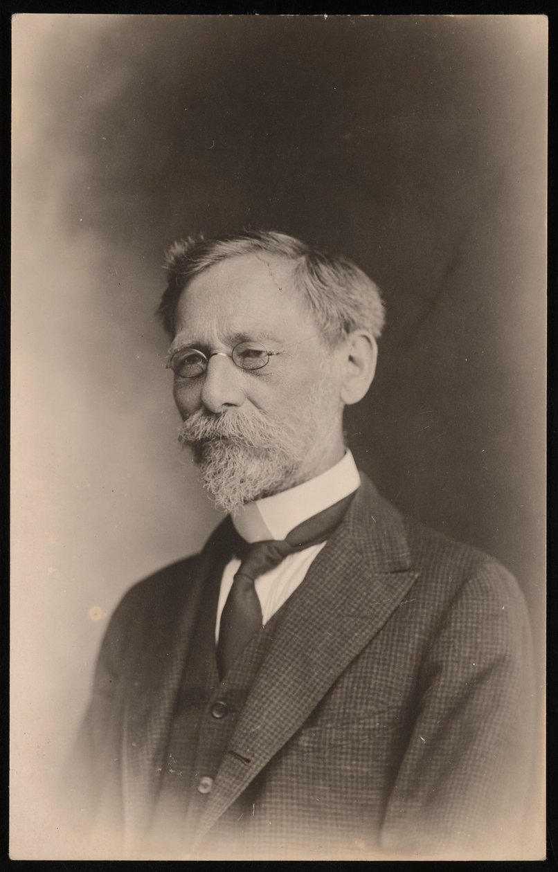 Leonhard Stejneger的肖像，1851-1943，约1910年代。 作者 查尔斯·E·克富特