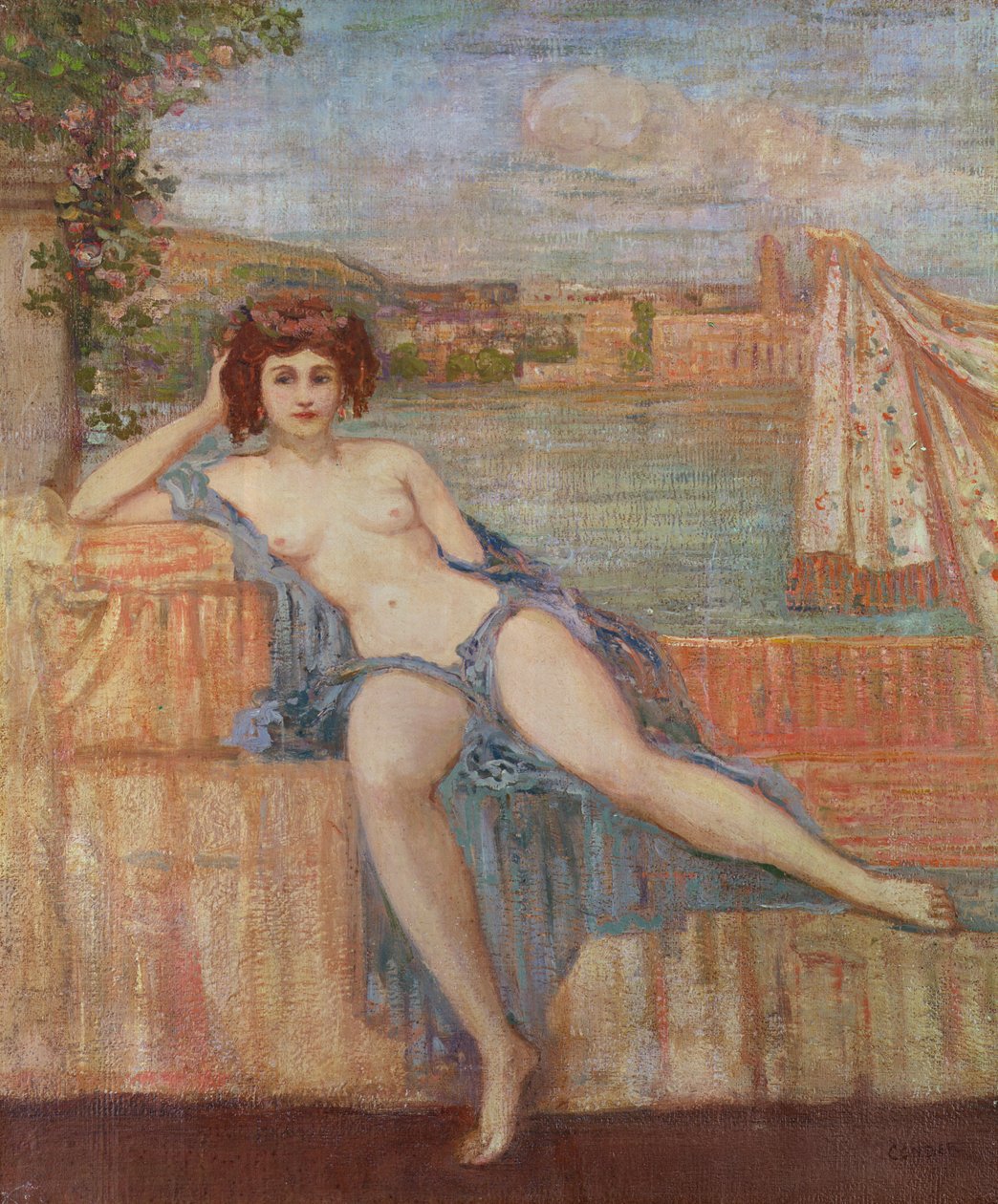 Nymph by Harbour 作者 查尔斯·爱德华·康德
