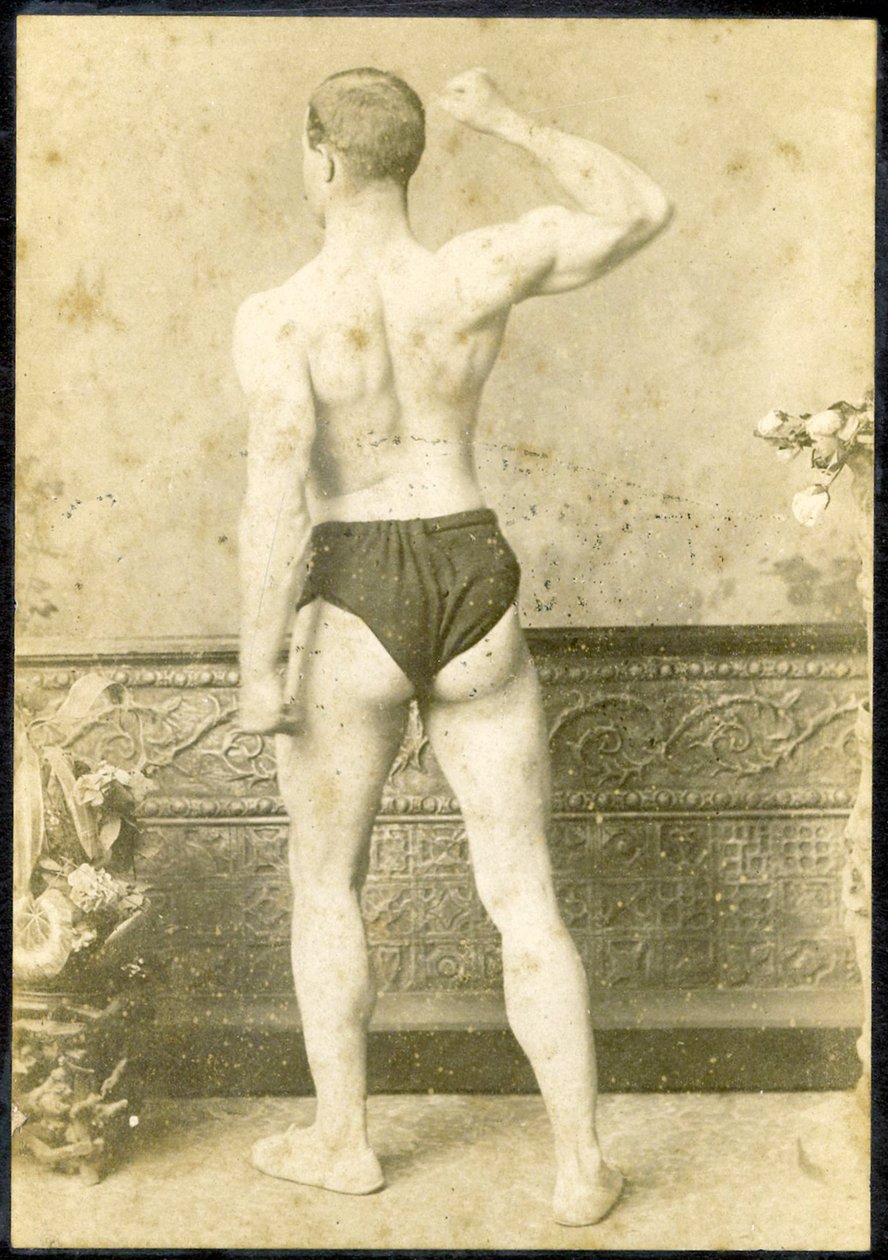 强人的肖像，c.1890 作者 查尔斯·艾森曼