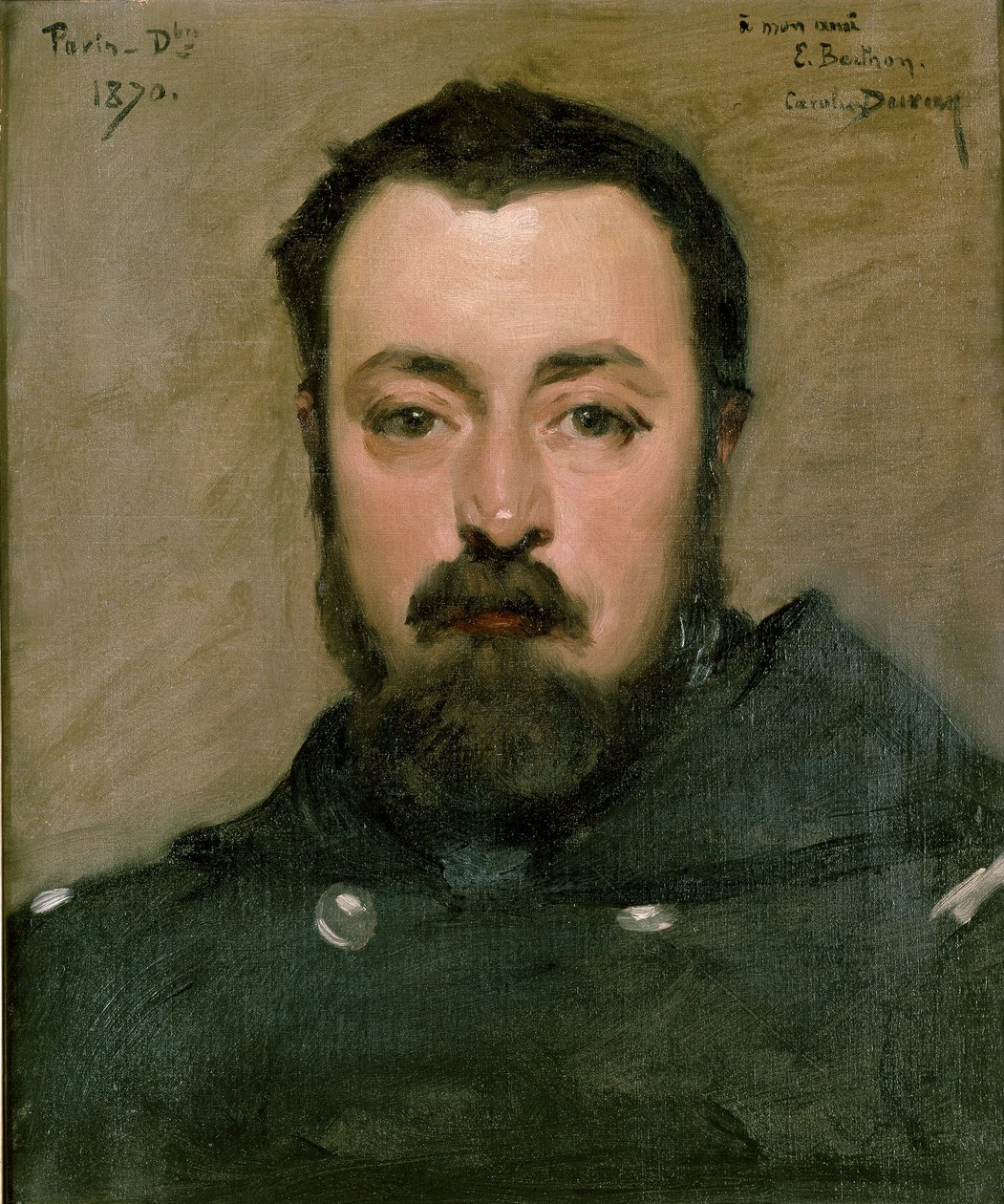 M.Berthon, 1870 作者 查尔斯·埃米尔·奥古斯特·卡洛勒斯·杜兰