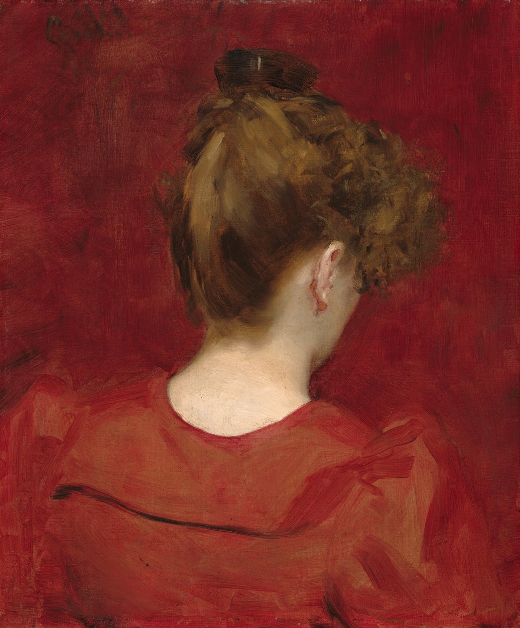 莉莉娅的研究，1887年。 作者 查尔斯·埃米尔·奥古斯特·卡洛勒斯·杜兰