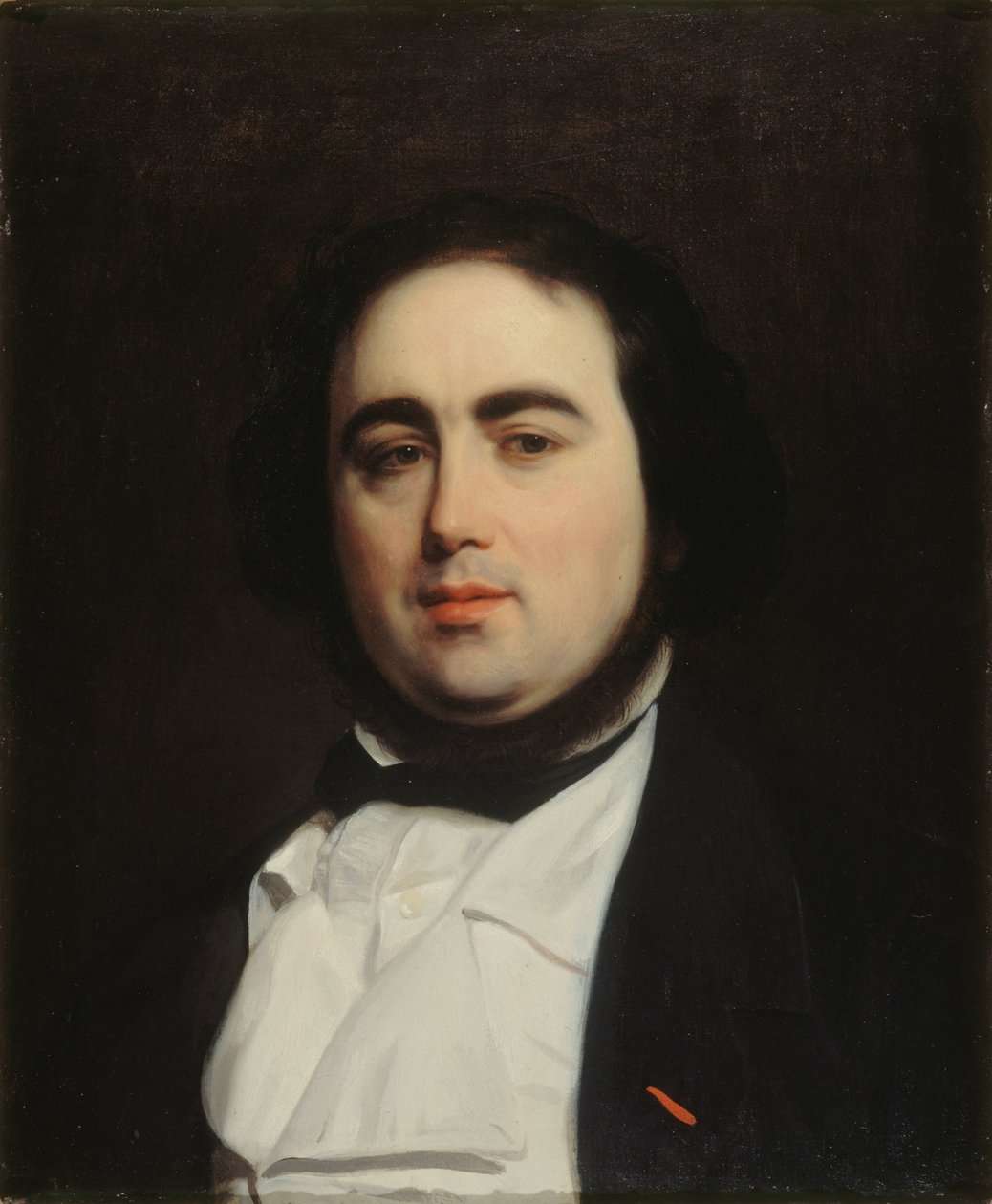 作家Jules Janin的肖像，1804-1874年，约1839年。 作者 查尔斯·埃米尔·卡兰德·尚马丁
