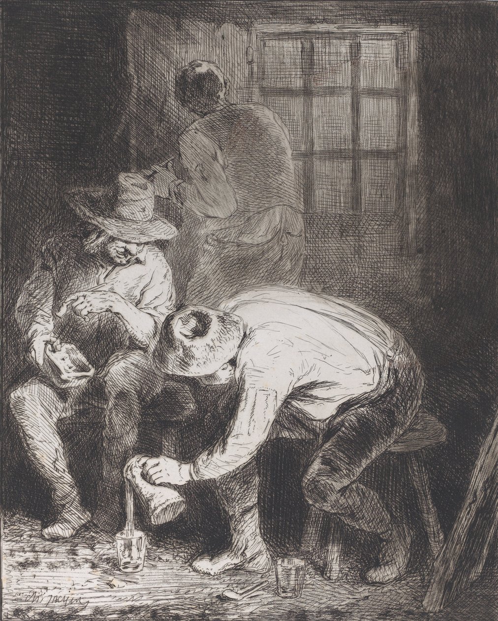 The Good Company, 1846. 作者 查尔斯·埃米尔·雅克