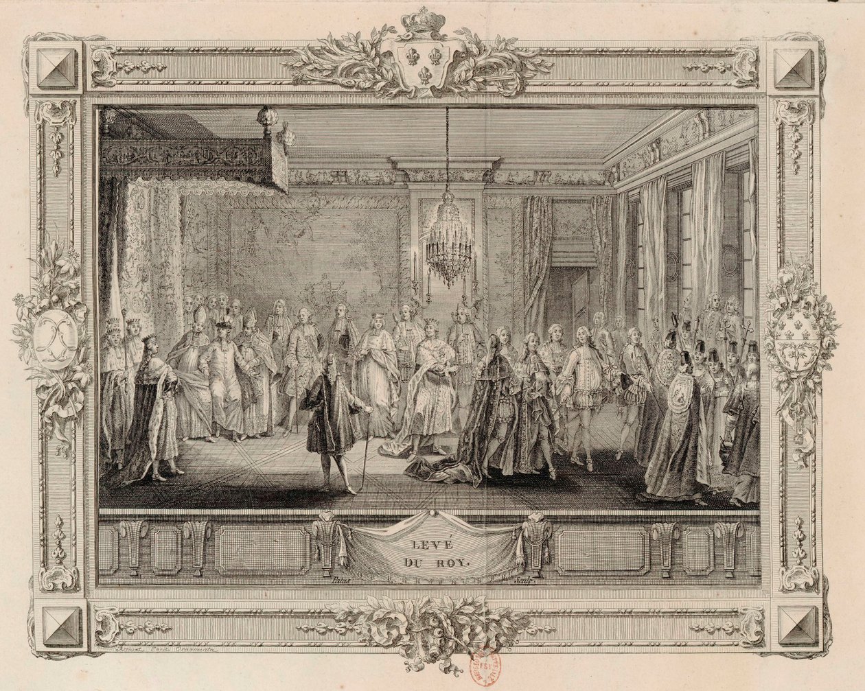Levé du Roy 国王路易十六的堤坝，1774-1775年。 作者 查尔斯·伊曼纽尔·帕塔斯（Charles Emmanuel Patas）