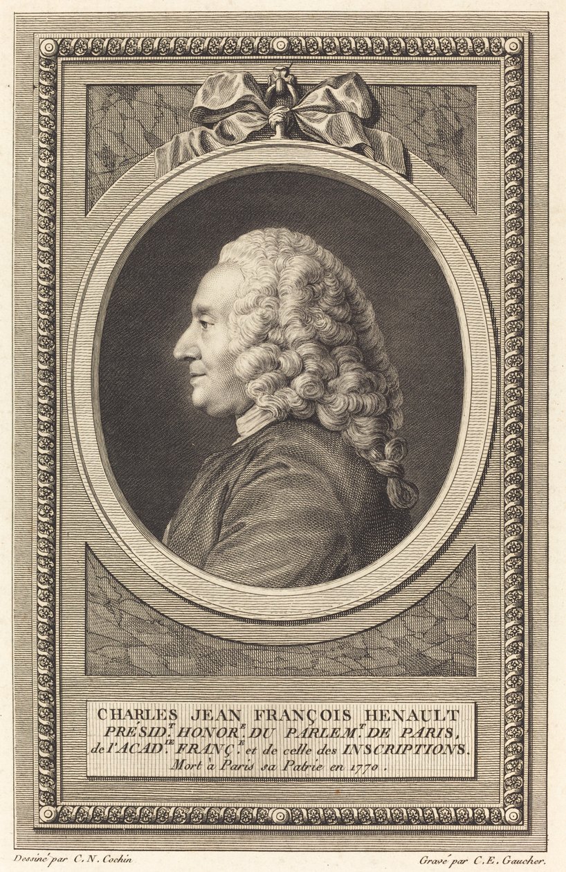 Charles Jean Francois Henault 作者 查尔斯·尼古拉斯·科钦二世之后的查尔斯·艾蒂安·戈谢