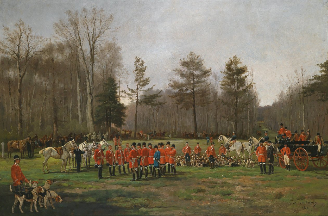 Before the Fox Hunt 作者 查尔斯·费尔南德·康达米