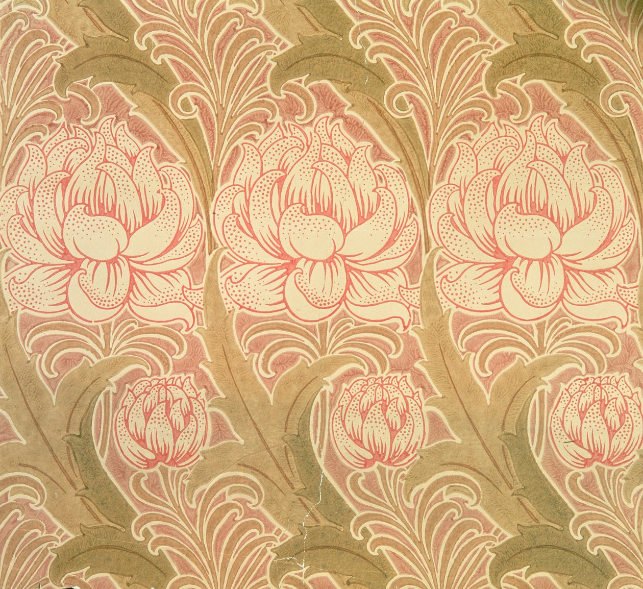 Voysey 设计的维多利亚壁纸 作者 查尔斯·弗朗西斯·安妮斯利·沃西
