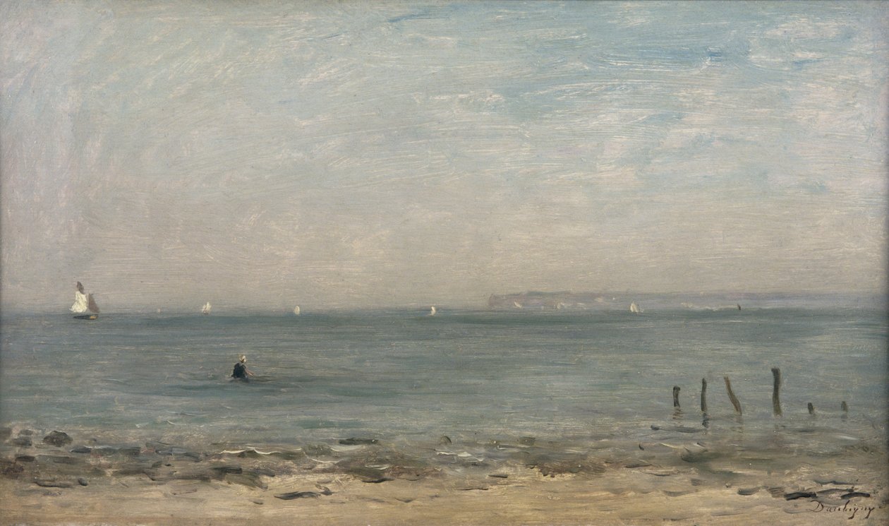 Cap Gris Nez 作者 查尔斯·弗朗索瓦·杜比尼