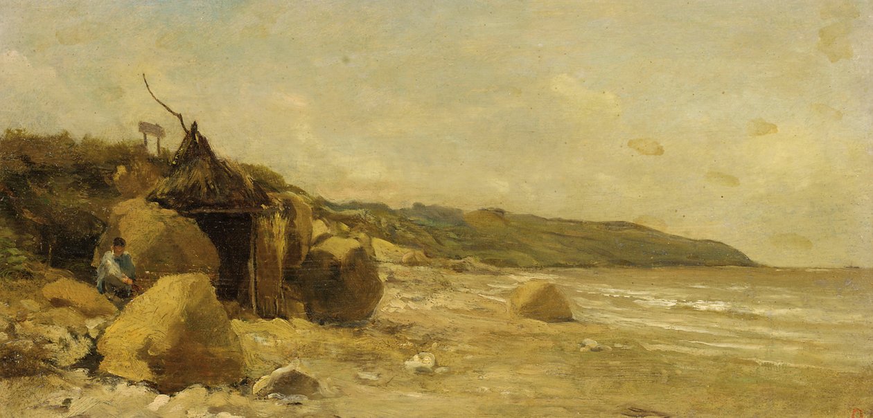 Cabane de Bain de Daubigny 作者 查尔斯·弗朗索瓦·杜比尼