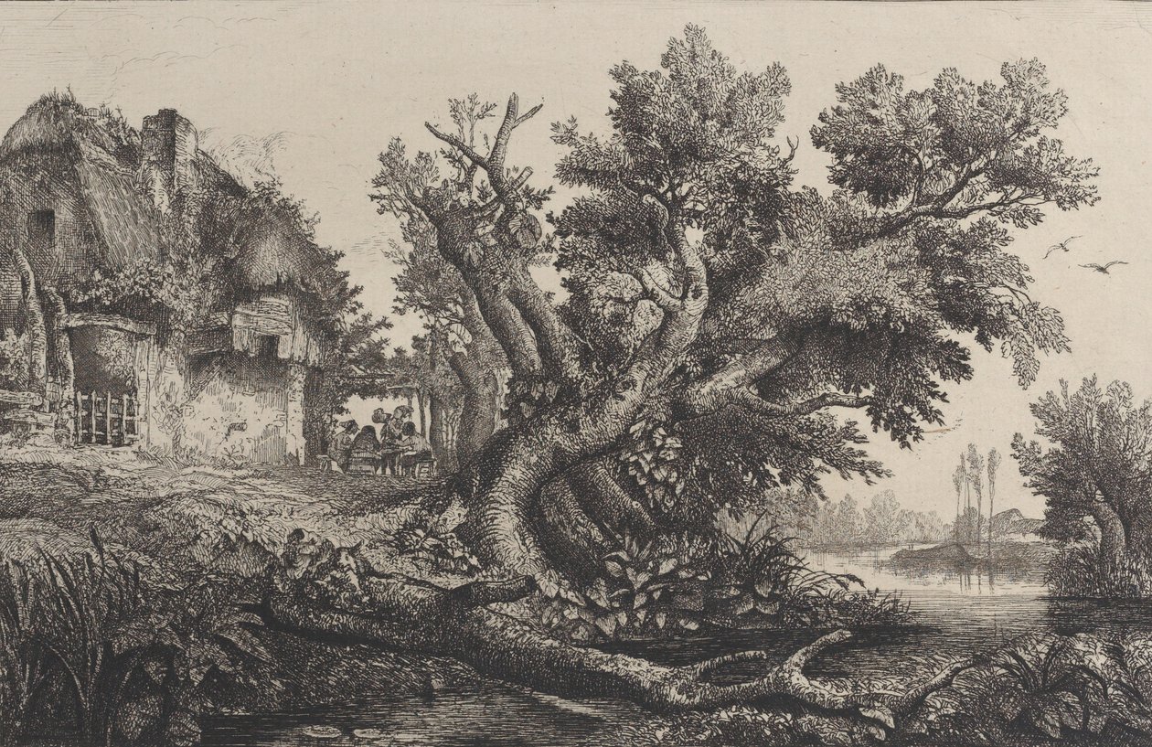 La Tonnelle, 1838. 作者 查尔斯·弗朗索瓦·杜比尼