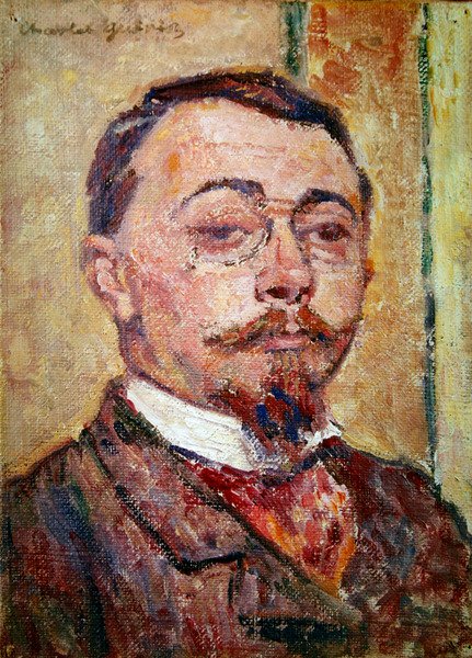 Charles-Louis Philippe的肖像，1903年 作者 查尔斯·盖林