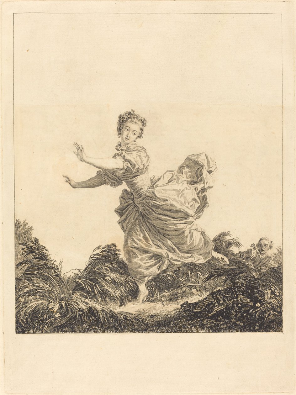 故意飞行 作者 查尔斯·弗朗索瓦·阿德里安·麦克雷特（Jean Honoré Fragonard）