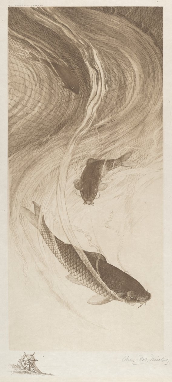 In the Meshes, 1887. 作者 查尔斯·弗雷德里克·威廉·梅拉茨