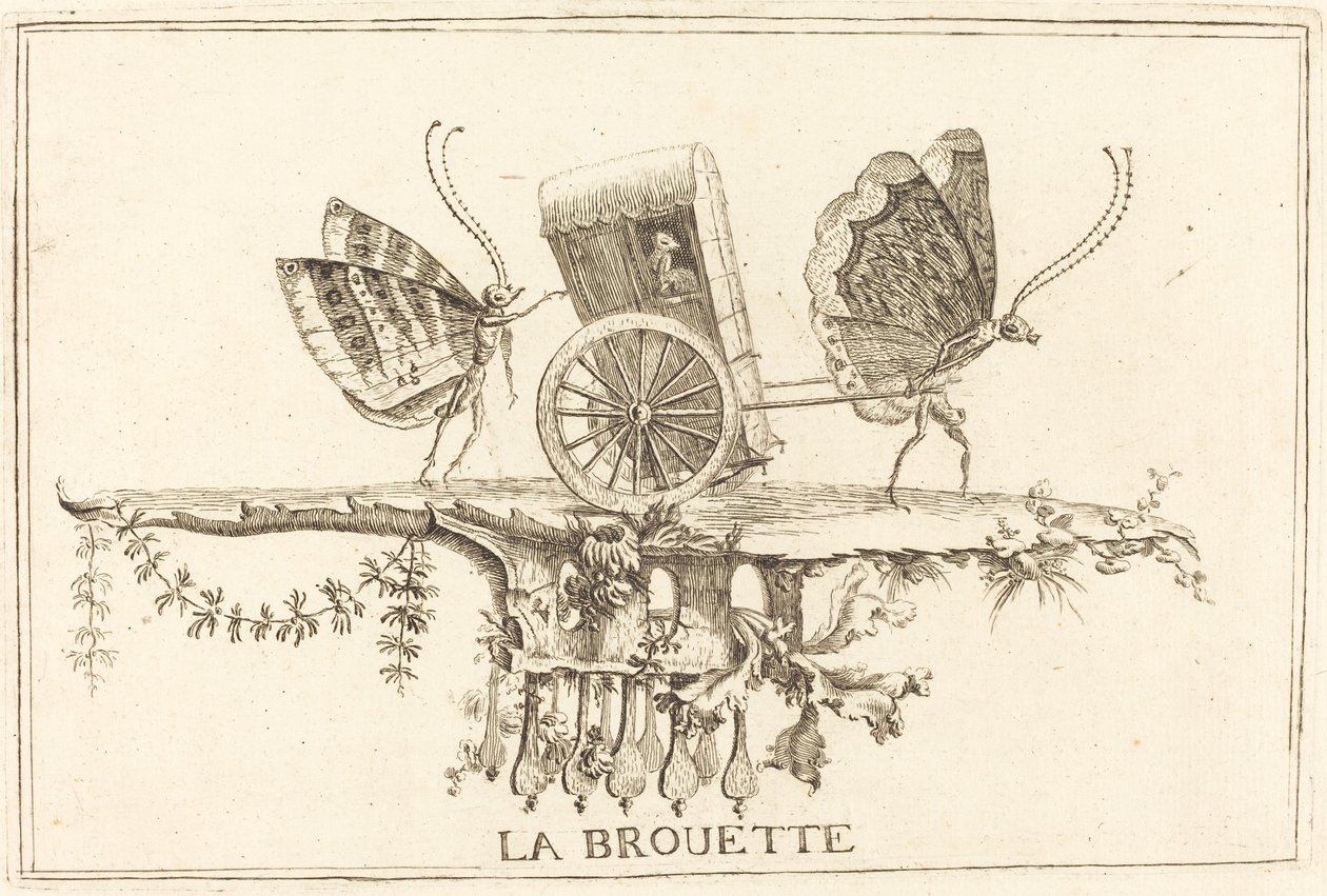 La Brouette 作者 查尔斯·日尔曼·德·圣奥宾