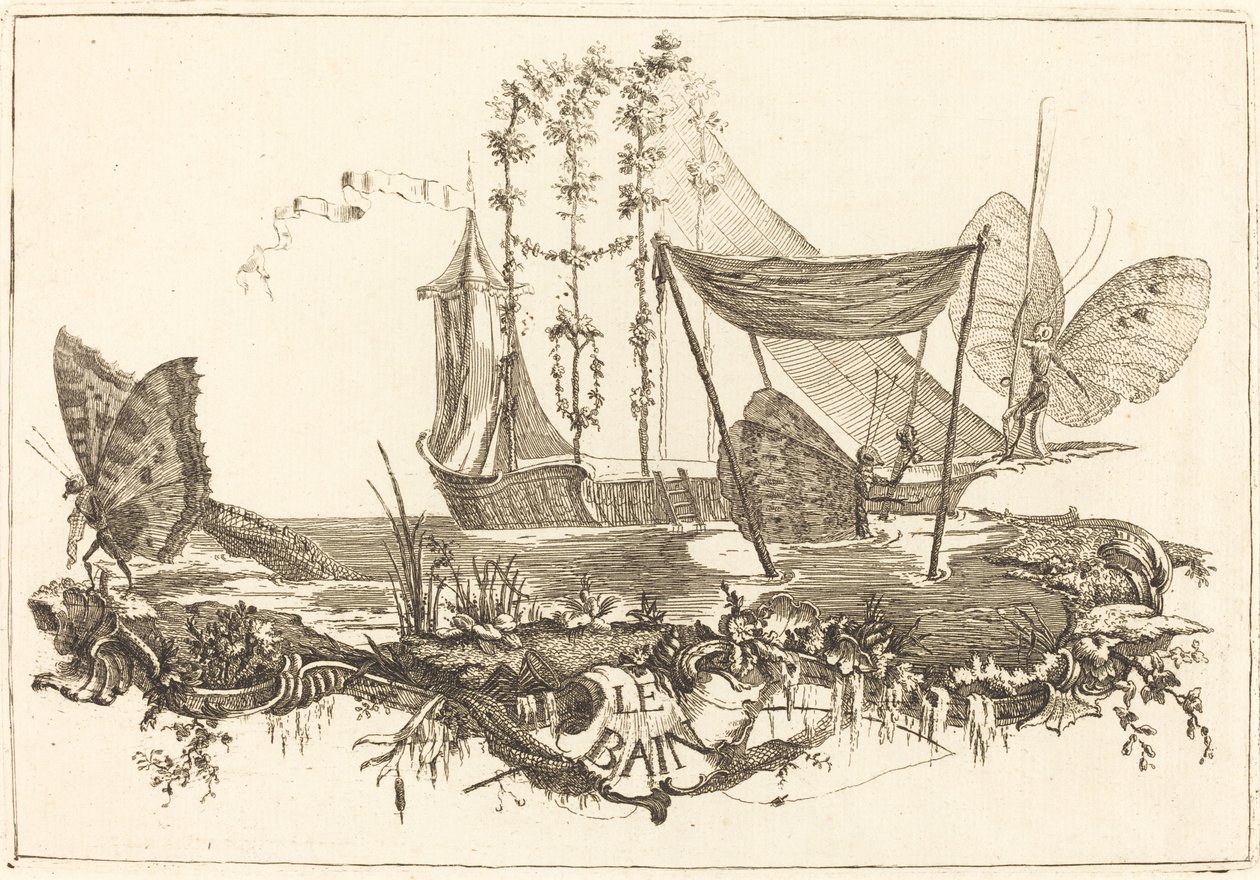 蓓恩（Le Bain 作者 查尔斯·日尔曼·德·圣奥宾