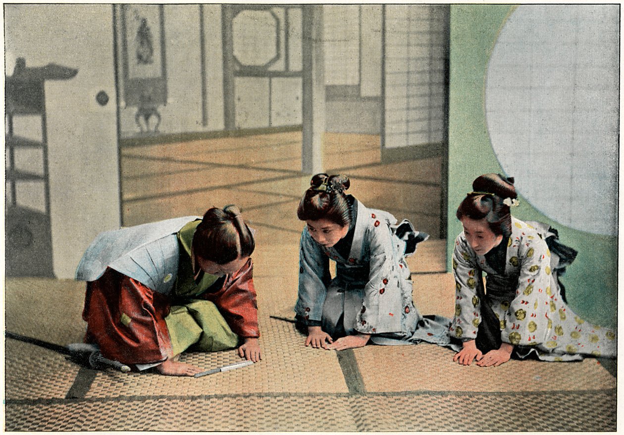1890年在日本举行的仪式 作者 查尔斯·吉洛特