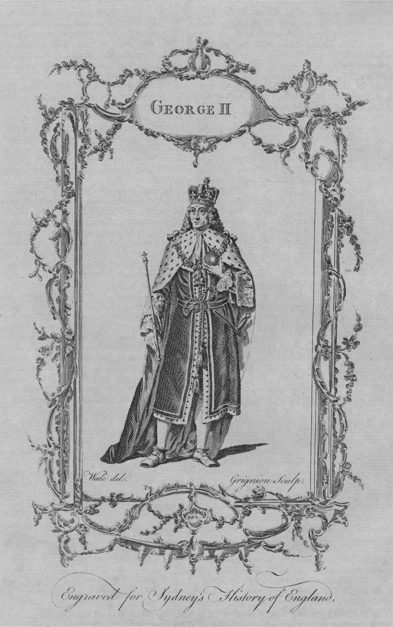 1773年，乔治二世。 作者 查尔斯·格里尼翁
