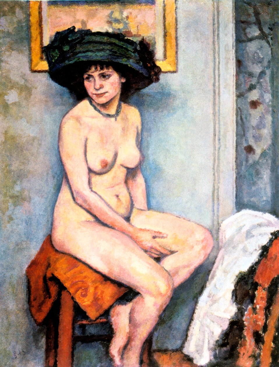 裸体，1907年 作者 查尔斯·盖林