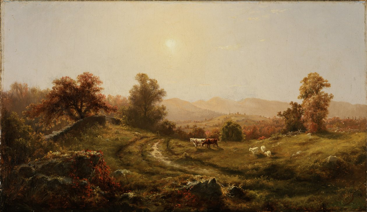 景观，1859年。 作者 查尔斯·H·摩尔
