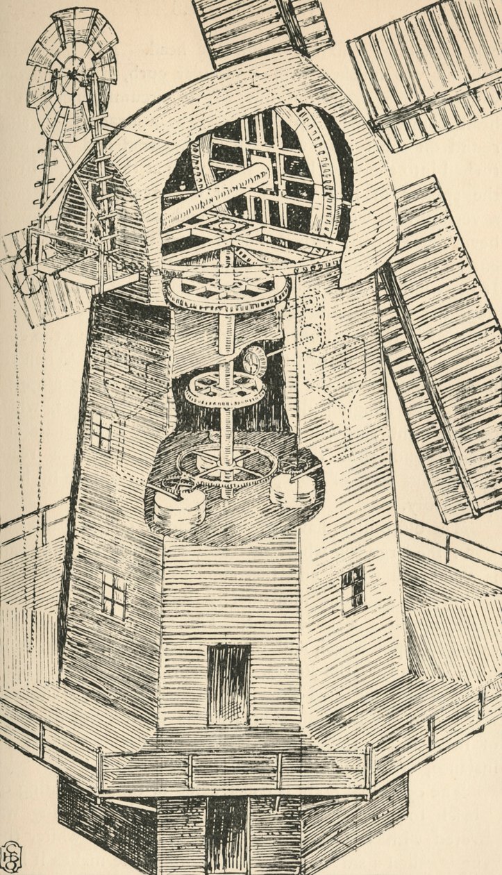 罩衫磨坊，1931年 作者 查尔斯·亨利·伯恩·奎纳尔