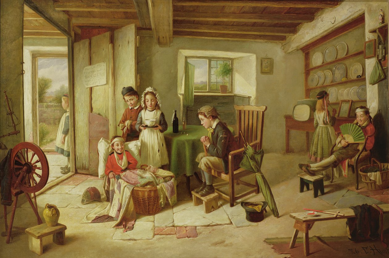 1886年，Egipt（原文如此）回归了Wonsded Solgers的Horspital 作者 查尔斯·亨特