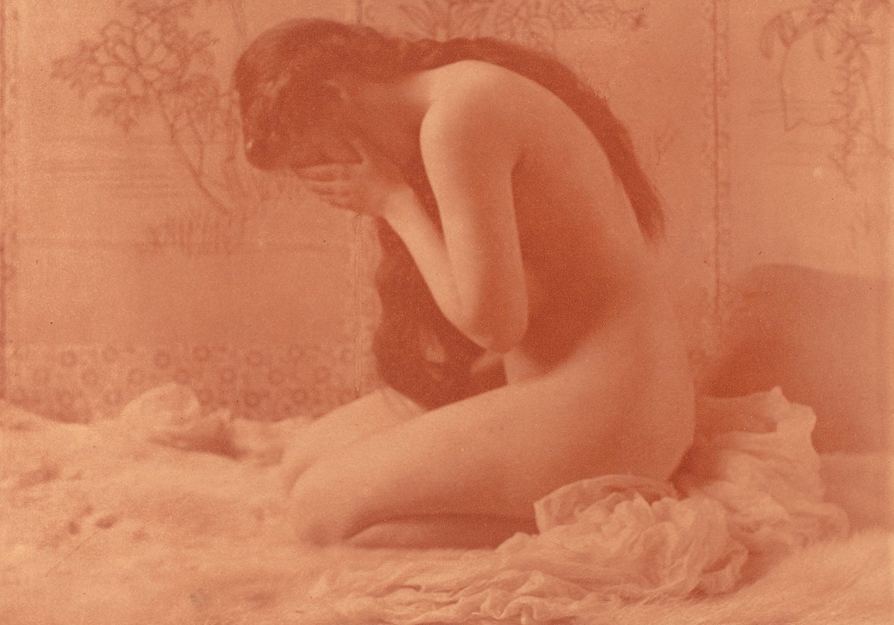 哭泣的玛格达伦，1899 年（照片） 作者 查尔斯·艾萨克·伯格