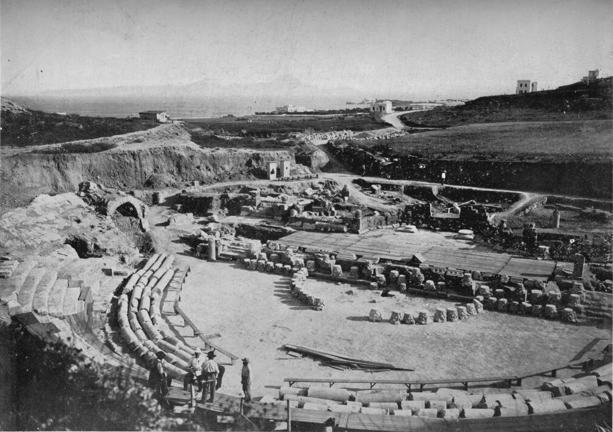 迦太基。圆形剧场，c1913 作者 查尔斯·JS·马金
