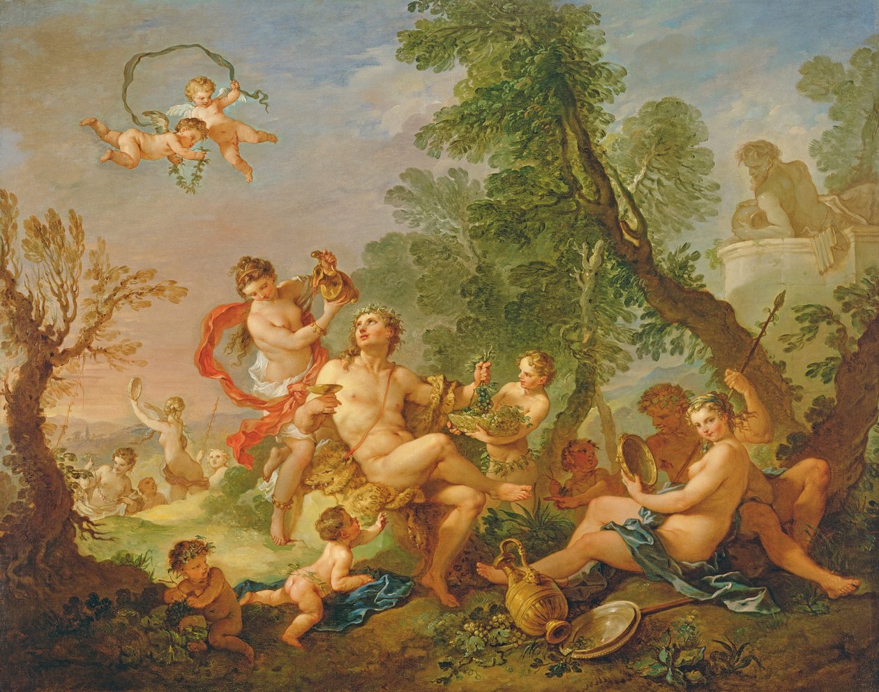 Bacchanal，c.1747 作者 查尔斯·约瑟夫·纳托尔
