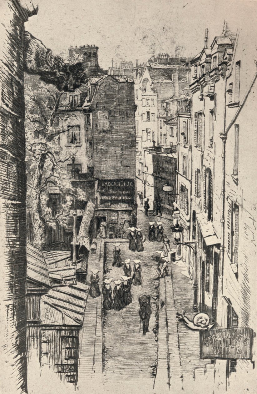 普雷特雷斯街圣塞韦林街，1915年 作者 查尔斯·乔阿斯