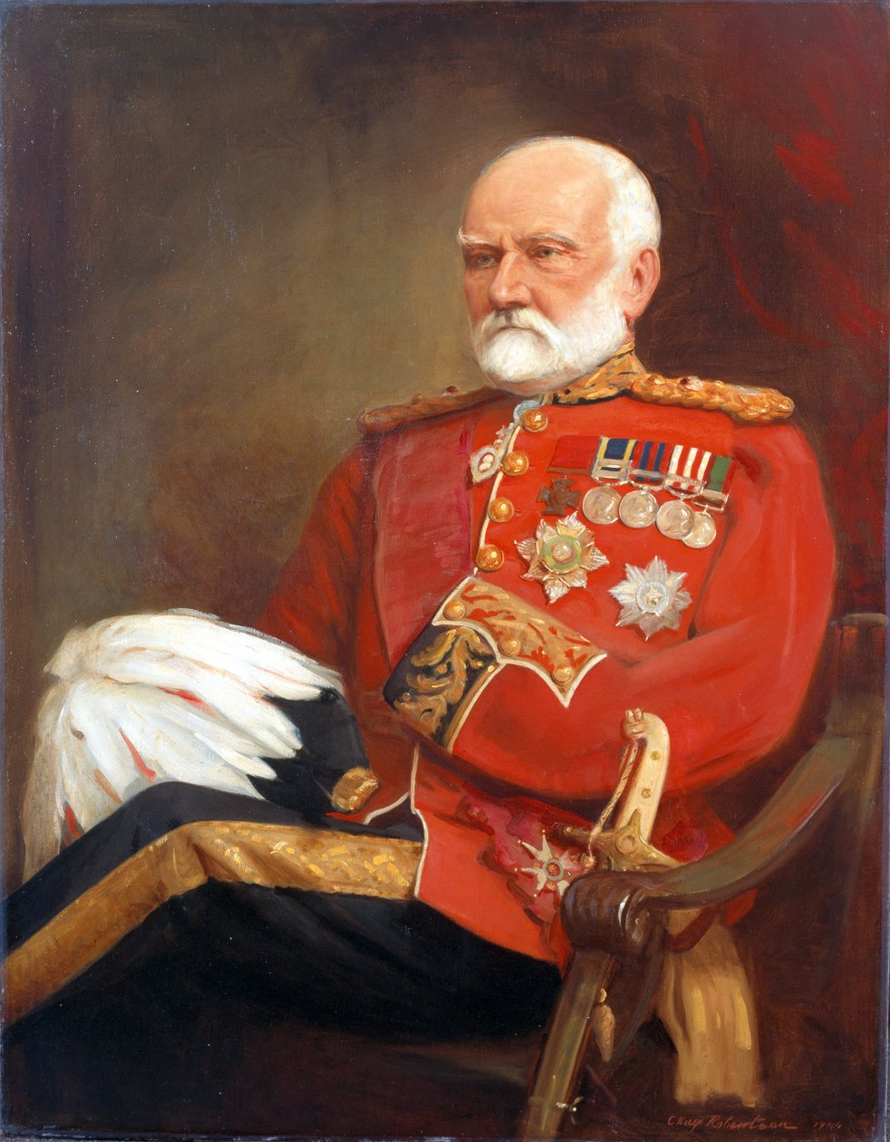 塞缪尔·詹姆斯·布朗爵士 (General Sir Samuel James Browne) VC、GCB、KCSI 作者 查尔斯·凯·罗伯逊