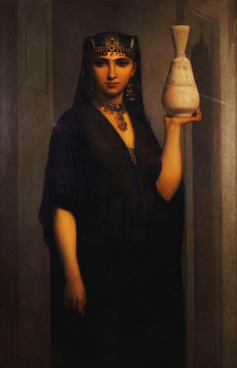 农妇费米·费拉（Femme Fellah），1869年 作者 查尔斯·兰德尔