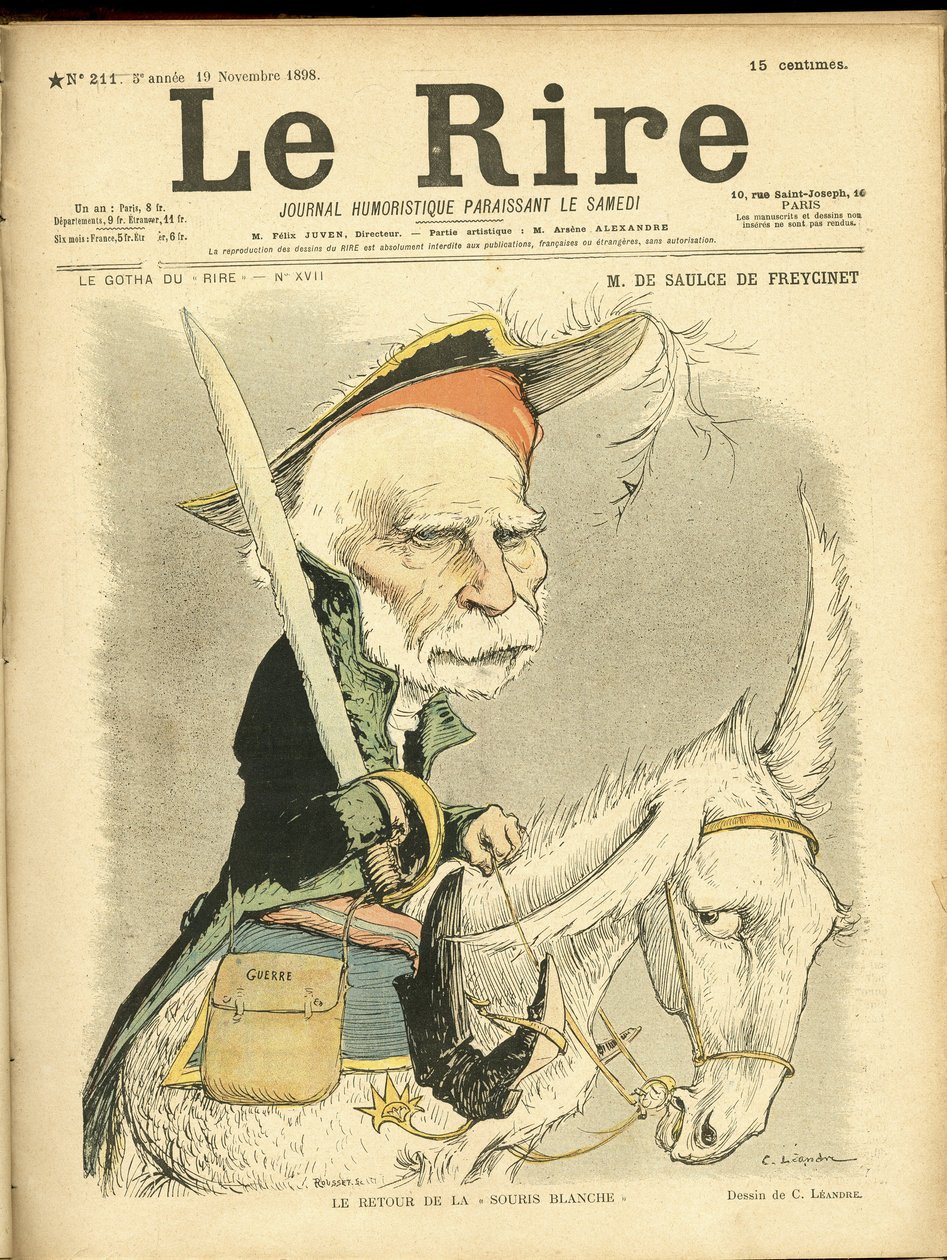 Charles Leandre (1862-1934) 在 Le Lire 中的插图 作者 查尔斯·莱安德烈