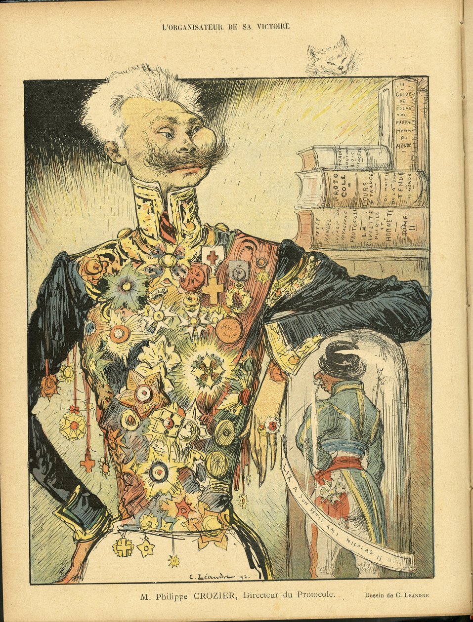 Charles Leandre (1862-1934) 在 Le Rire 中的插图 作者 查尔斯·莱安德烈