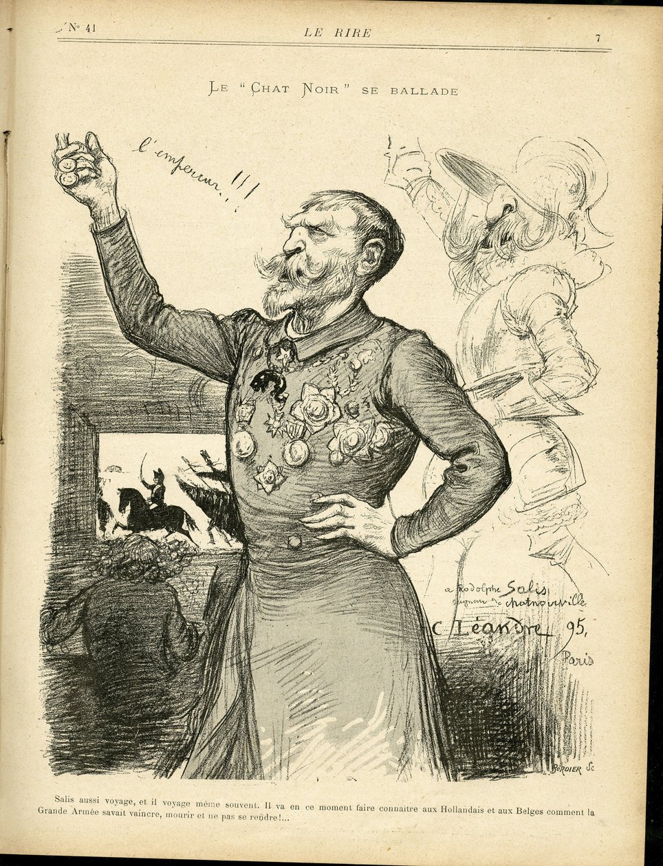 Charles Leandre（1862-1934）在《Le Rire》中的插图 作者 查尔斯·莱安德烈