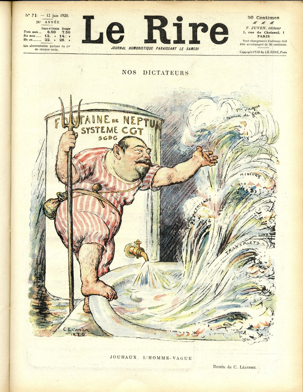 Charles Leandre (1862-1934) 在 Le Rire 中的插图 作者 查尔斯·莱安德烈