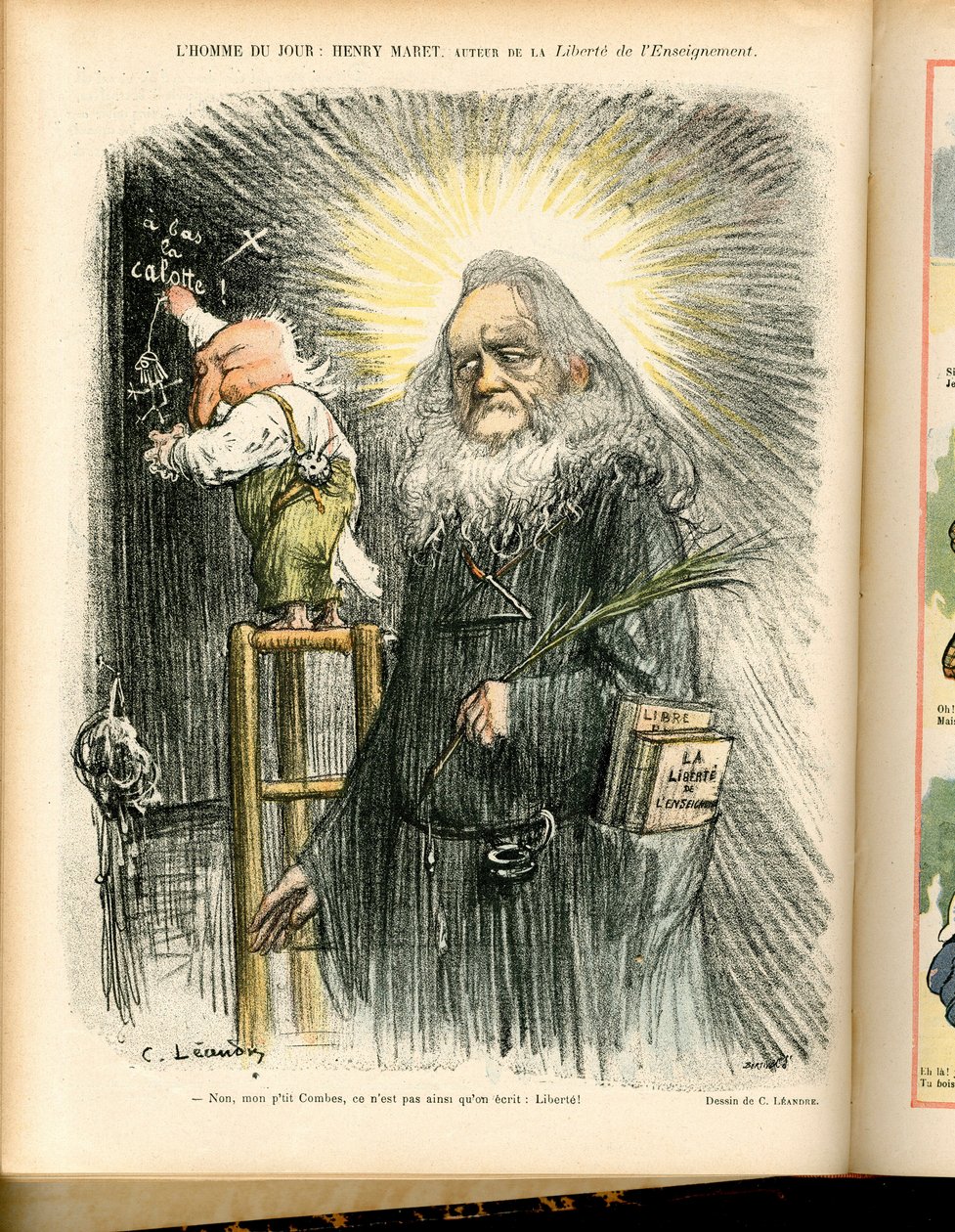 Charles Leandre (1862-1934)在《Le Rire》中的插图，第67号。 作者 查尔斯·莱安德烈