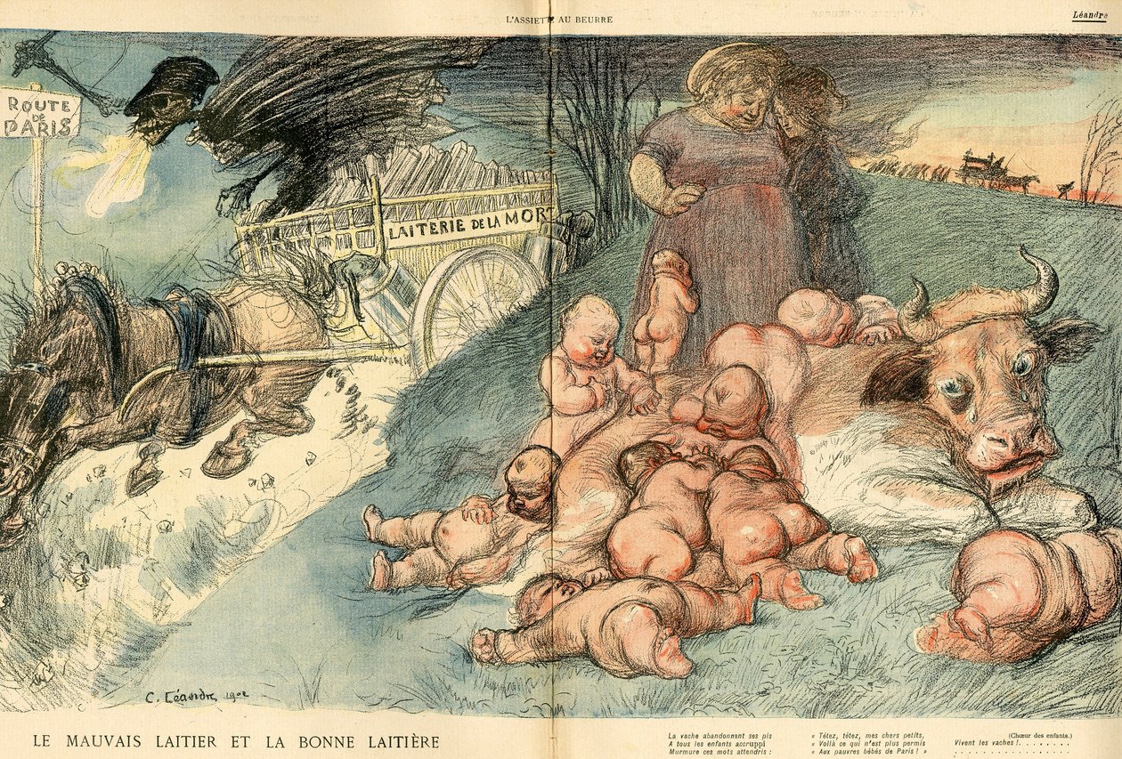 The Butter Plate, Satirical in Colours 作者 查尔斯·莱安德烈