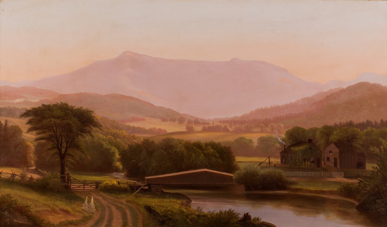 芒特曼斯菲尔德，佛蒙特州，1850-1890 作者 查尔斯·路易斯·海德