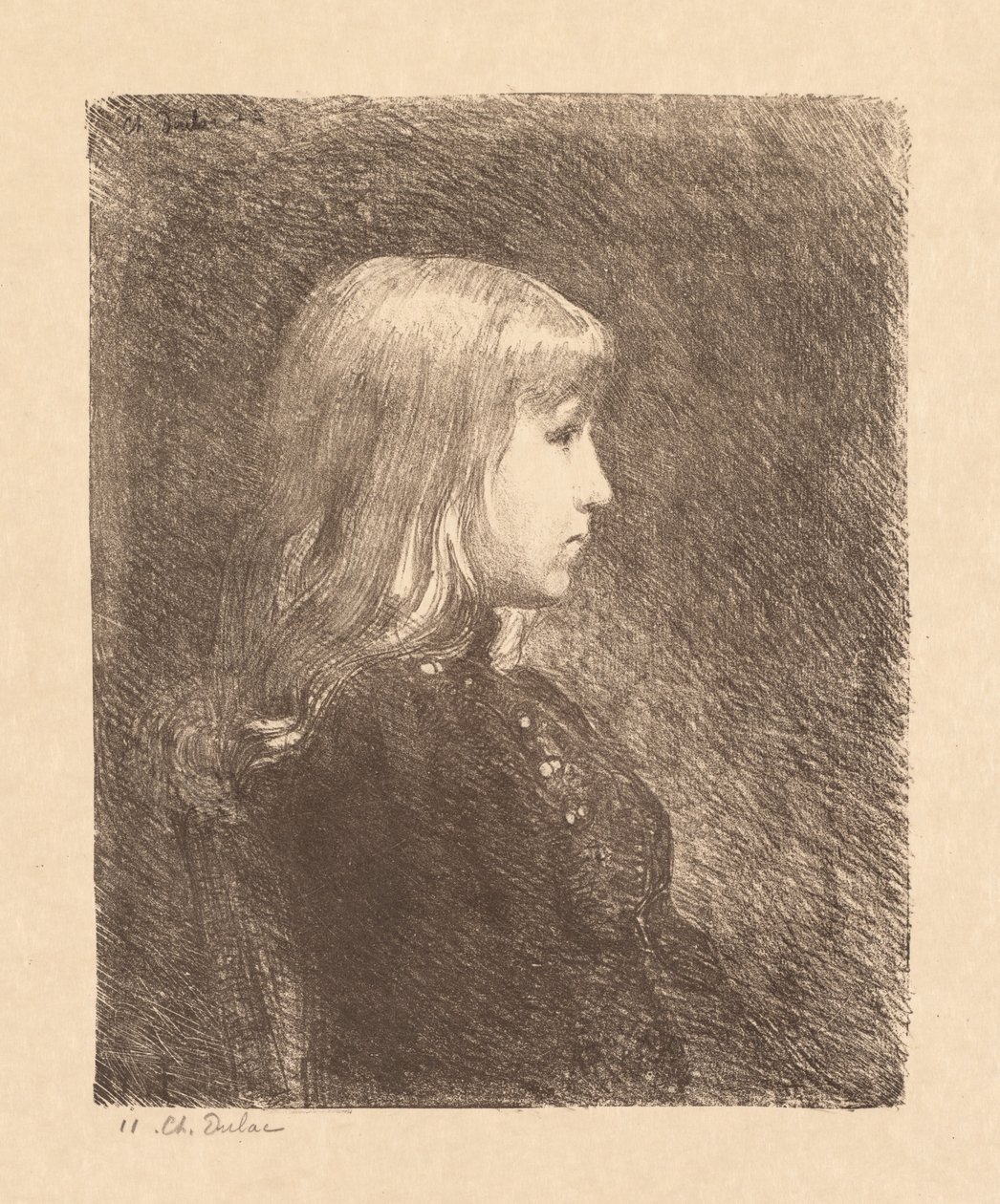 小姐小姐，1892年。 作者 查尔斯·玛丽·杜拉克