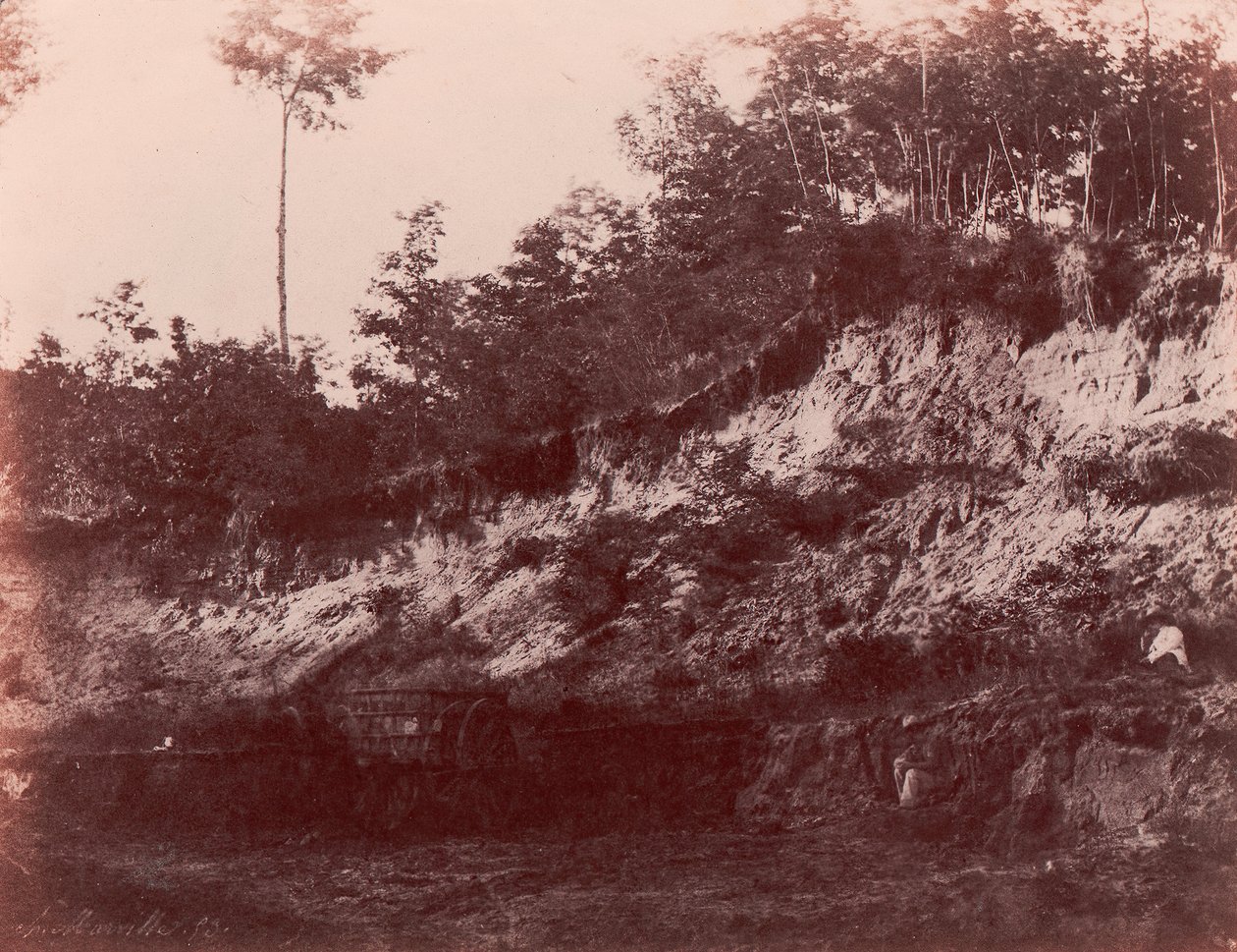 卡里耶尔，1850-53。 作者 查尔斯·马维尔