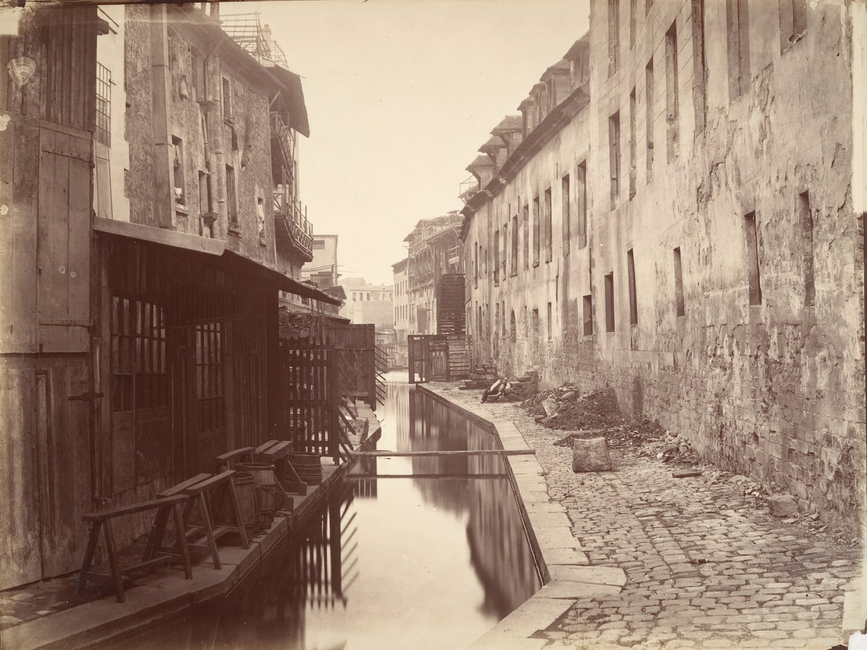 La Bièvre，约1865年。 作者 查尔斯·马维尔