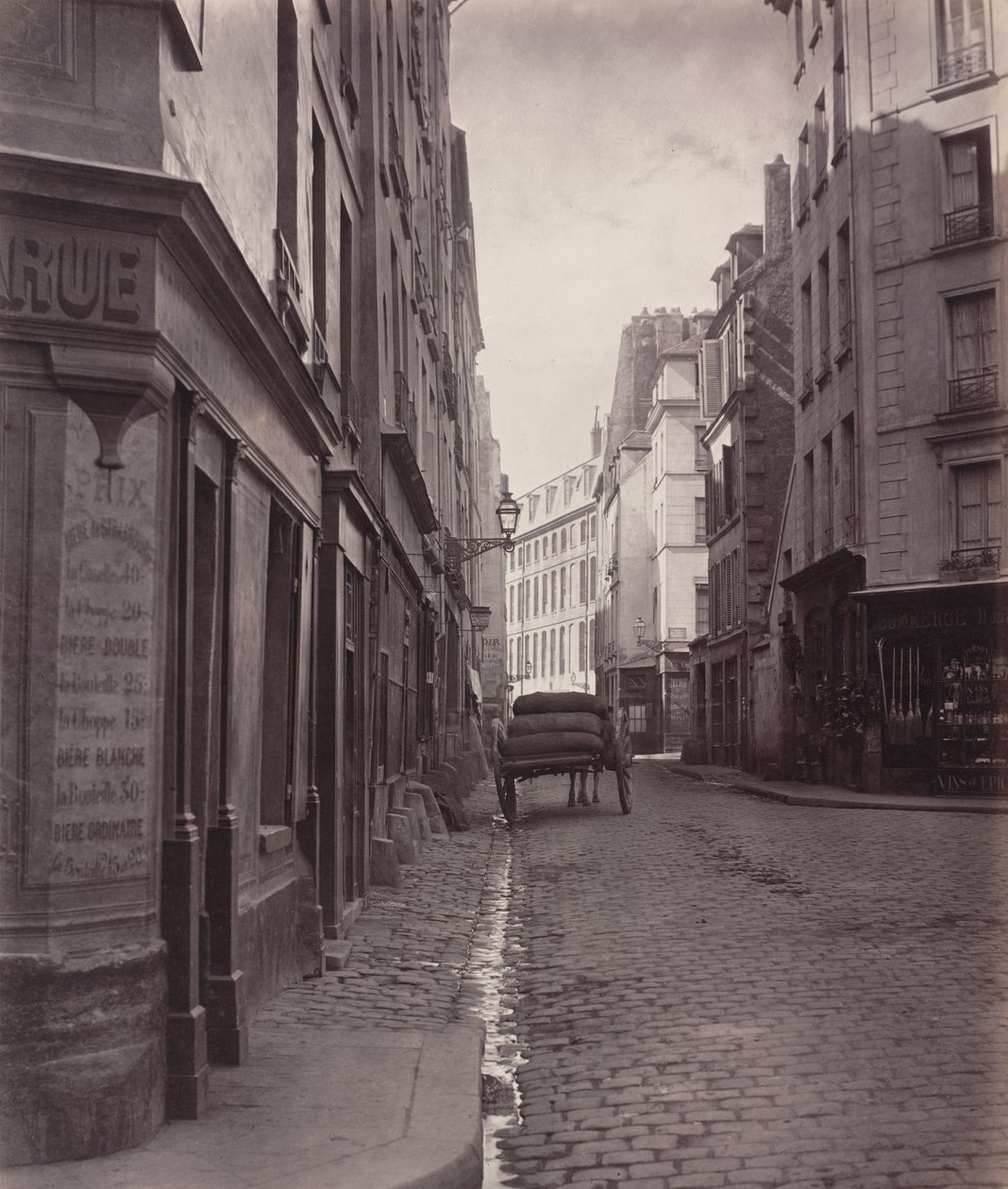 Rue de la Bûcherie, du cul de sac Saint-Ambroise (第五区) 作者 查尔斯·马维尔