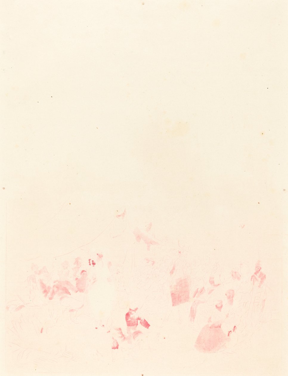 乡村婚礼，1785年。 作者 查尔斯·梅尔基奥·Descourtis