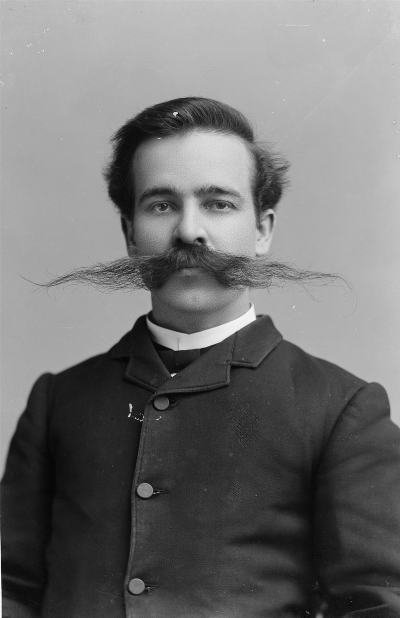 乔治·米尔斯（George B.Miles），约1891年 作者 查尔斯·米尔顿·贝尔